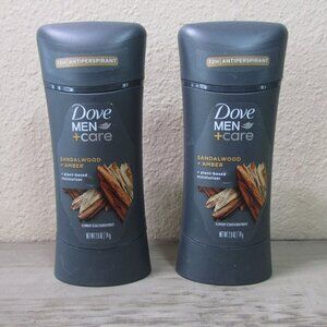 Dove Men + Care Sandalwood + Amber Antiperspirant Deodorant 2.6 oz (10/2026)